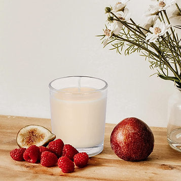 Oud Wood 100% Natural Soy Wax Votive Candles – Set of 3 Glass Jars