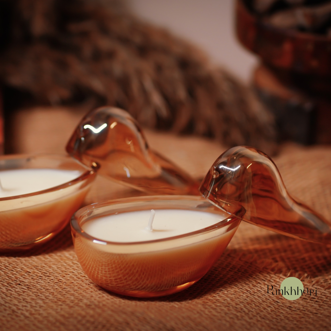 Golden Sparrow Candle