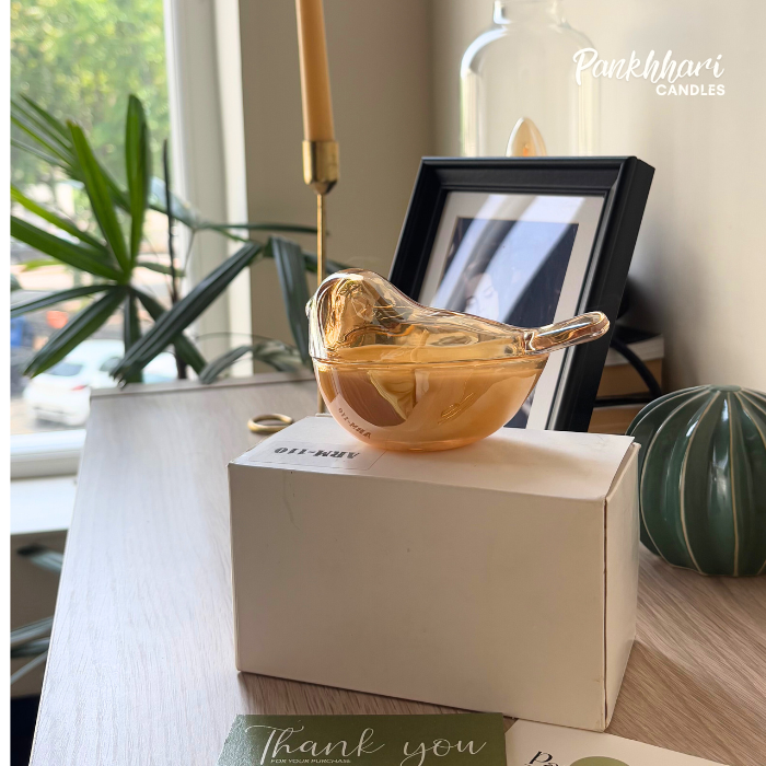 Golden Sparrow Candle