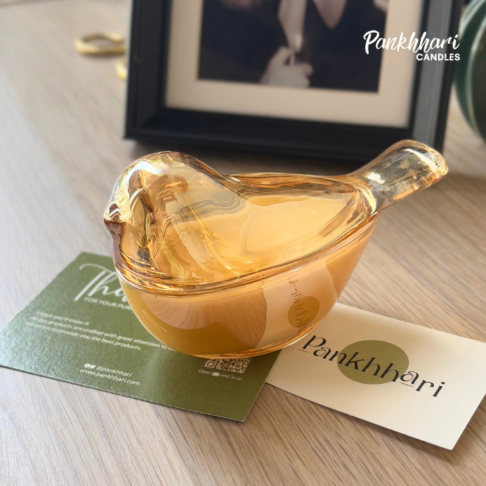 Golden Sparrow Candle