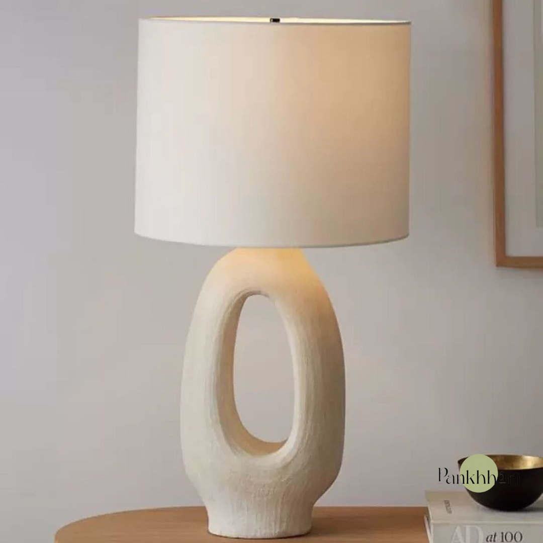 Minimalist Wooden Lamp with Shade