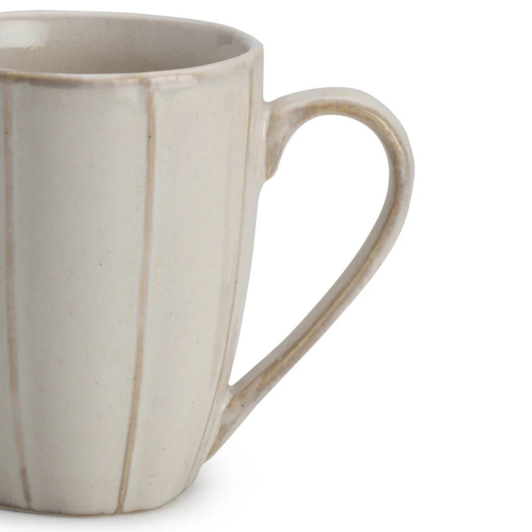 Elegant Porcelain Coffee Mug – 300 ml (Off-White