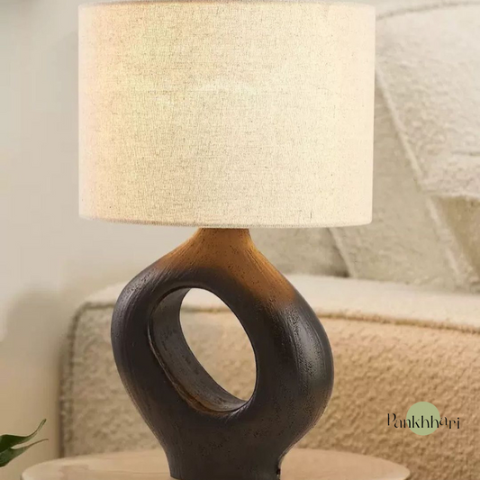 Minimalist Wooden Lamp with Shade