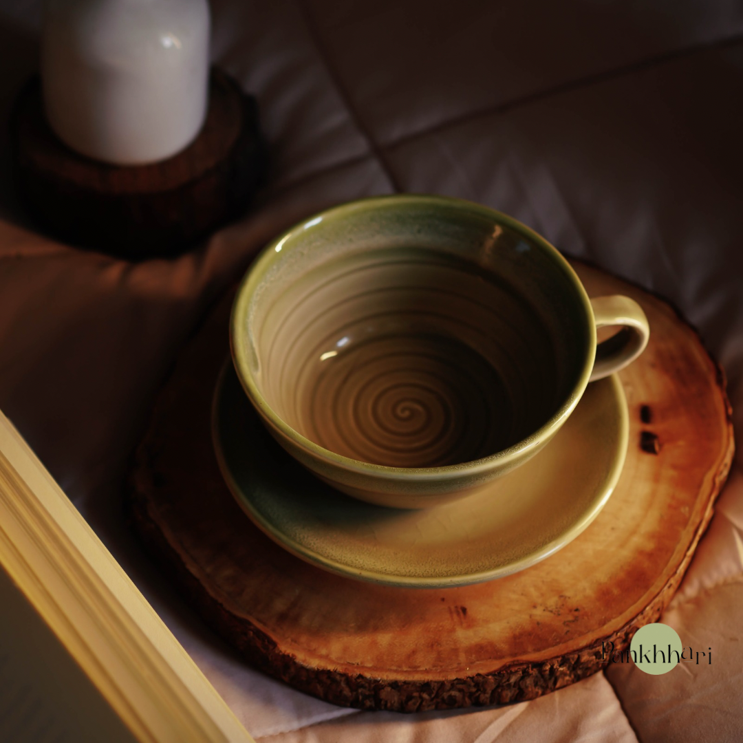 Cappuccino Cup and Saucer Set (set of 2) (250 ml)