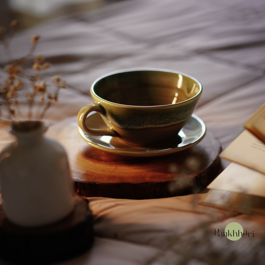 Cappuccino Cup and Saucer Set (set of 2) (250 ml)