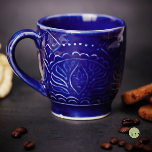 Blue/Pink Ceramic Mug (250 ml)