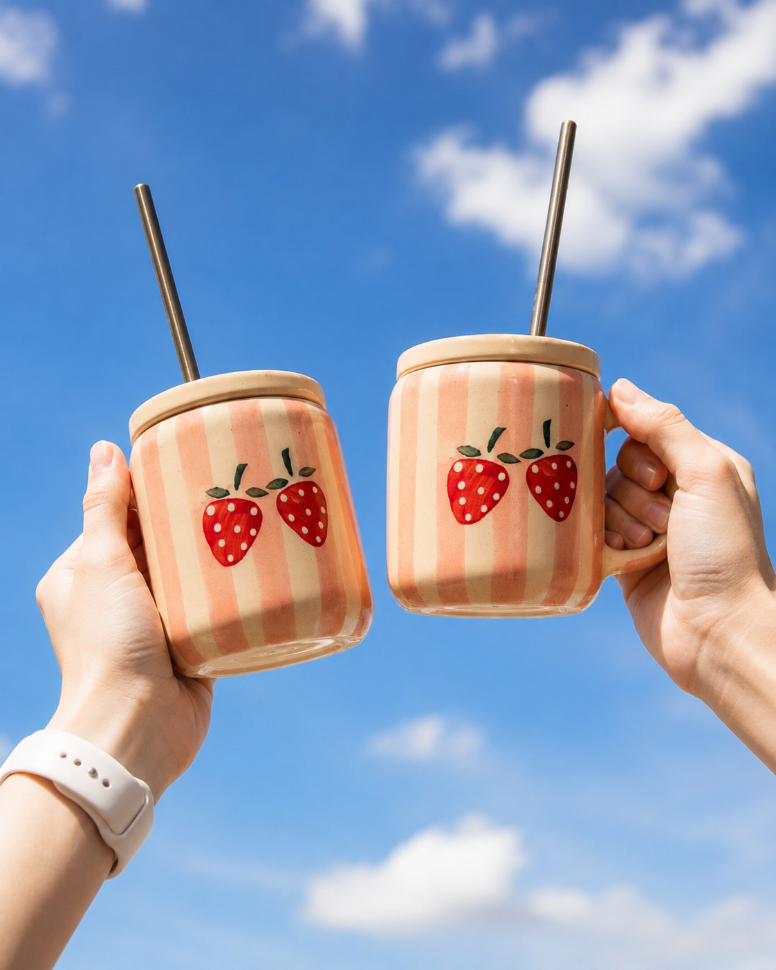 Strawberry Duo 🍓 | Set of 2 | ₹799/-