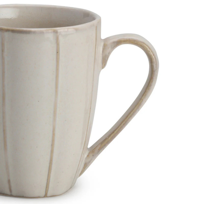Elegant Porcelain Coffee Mug – 300 ml (Off-White