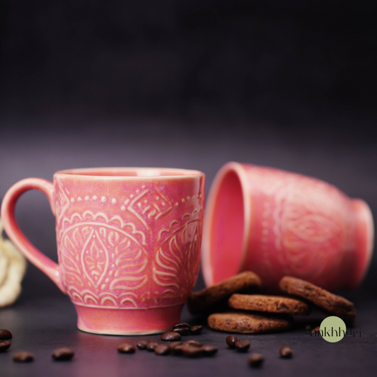 Pink Ceramic Mug (250 ml)