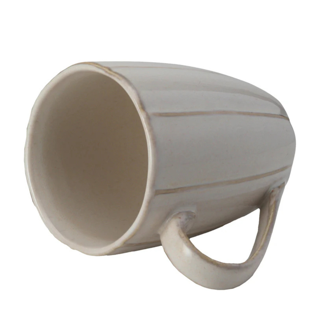 Elegant Porcelain Coffee Mug – 300 ml (Off-White