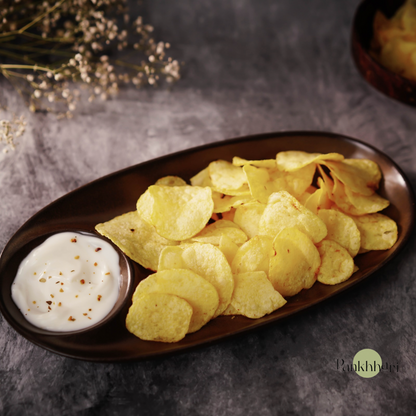 Sienna Serveware Chip & Dip Platter