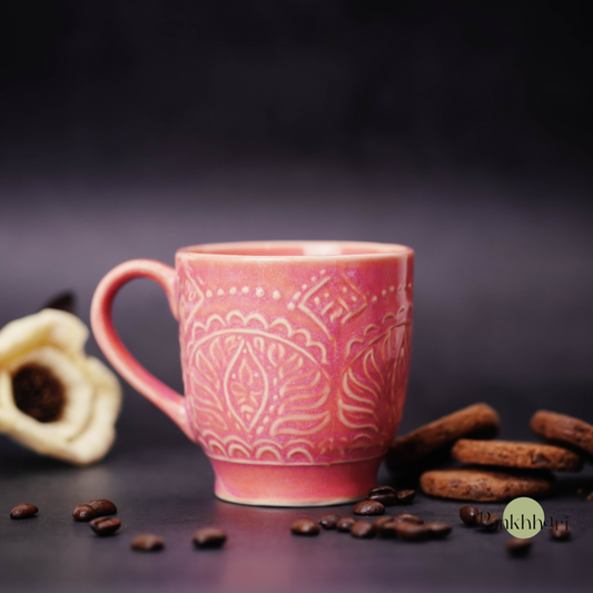 Pink Ceramic Mug (250 ml)