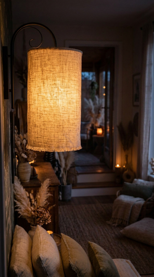 Rustic Aura wall light detail – artisan wall lamp by Pankhhari India