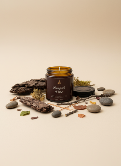 Luxury Hand-Poured Soy Wax Candle | 4 Signature Fragrances by Pankhhari