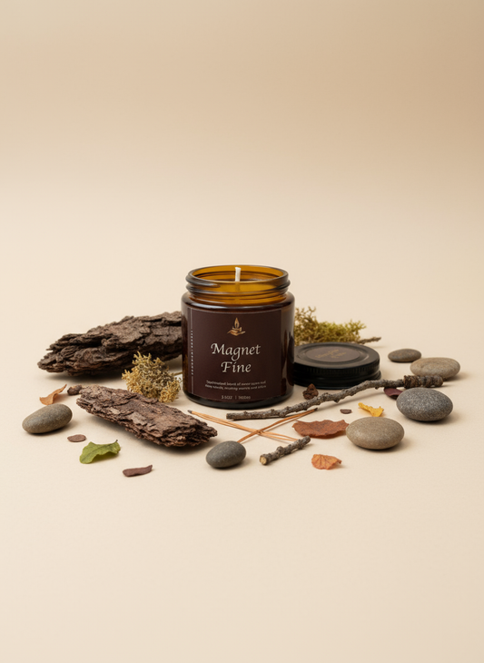 Luxury Hand-Poured Soy Wax Candle | 4 Signature Fragrances by Pankhhari